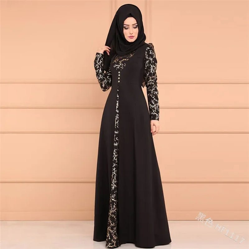 Muslim Fashion Dubai Bangladesh Turkey for Muslim Dress Women Middle East Ramadan Arab Islamic Prayer Clothing Islamic Clothing - Mugawe Store