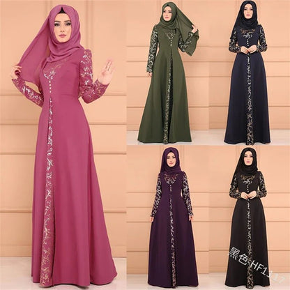 Muslim Fashion Dubai Bangladesh Turkey for Muslim Dress Women Middle East Ramadan Arab Islamic Prayer Clothing Islamic Clothing - Mugawe Store