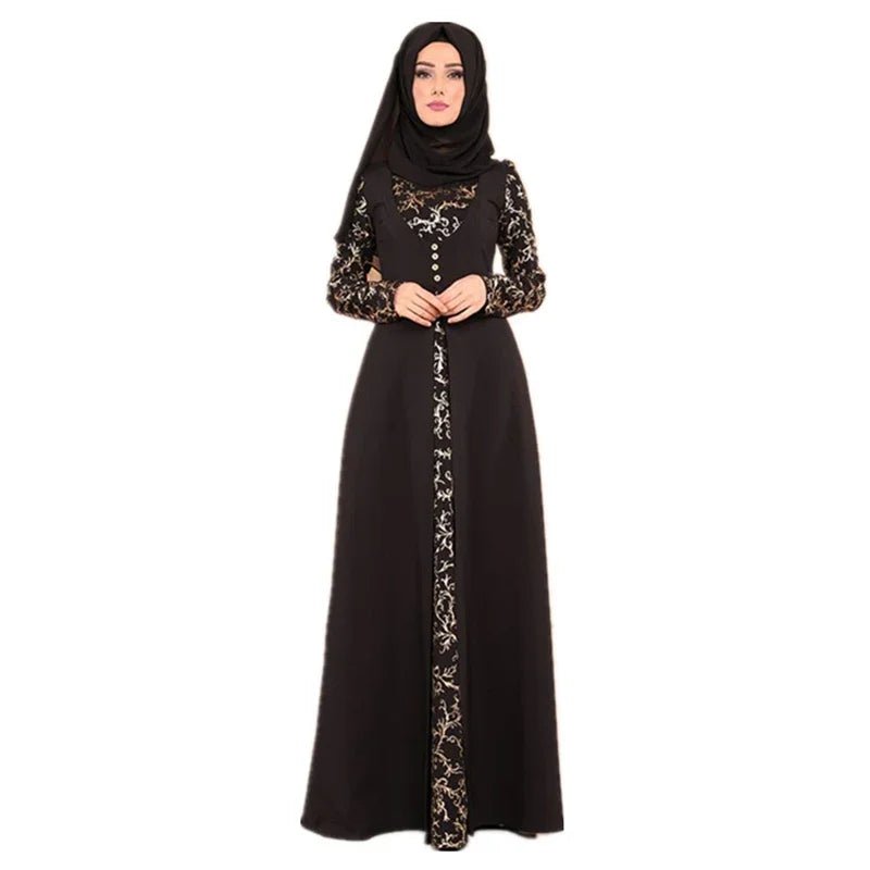 Muslim Fashion Dubai Bangladesh Turkey for Muslim Dress Women Middle East Ramadan Arab Islamic Prayer Clothing Islamic Clothing - Mugawe Store