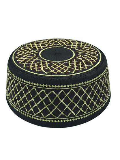 Muslim Hats Cotton Embroidery Islamic Men Prayer Arab Clothing Caps - Mugawe Store