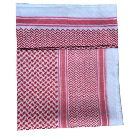 Muslim Shemagh Scarf Traditional Islamic Accessories Headscarf Islamic Neck Wrap Headscarf Windproof Arab Keffiyeh Shemagh Scarf - Mugawe Store