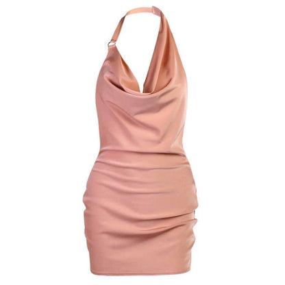 Sleeveless Backless Mini Dress - Mugawe Store